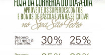 SÃO PEDRO SPA MÉDICO – PROMOÇÃO DE ABRIL