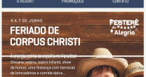 FESTA BOA NO PARADISE NO FERIADO DE CORPUS CHRISTI FESTA BOA NO PARADISE NO FERIADO DE CORPUS CHRISTI