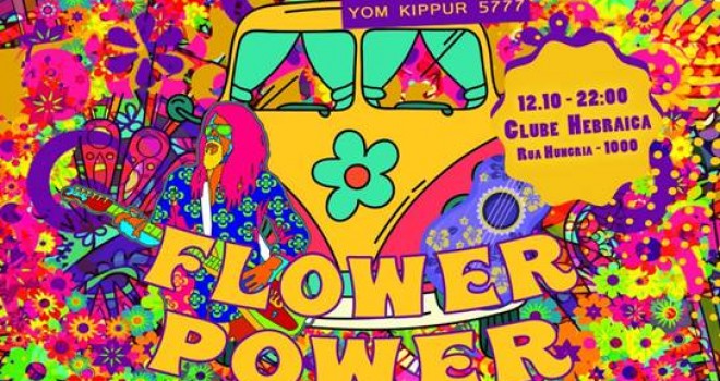 FESTA FLOWER POWER: JUNTA YOM KIPUR 5777
