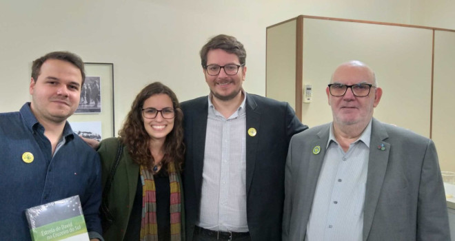 CASA DA FEB RECEBE O PRESIDENTE DO MEMORIAL DO HOLOCAUSTO – RIO CASA DA FEB RECEBE O PRESIDENTE DO MEMORIAL DO HOLOCAUSTO – RIO