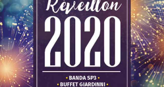 O RÉVEILLON 2020 SERÁ COM O BUFFET GIARDINNI E A BANDA SP3