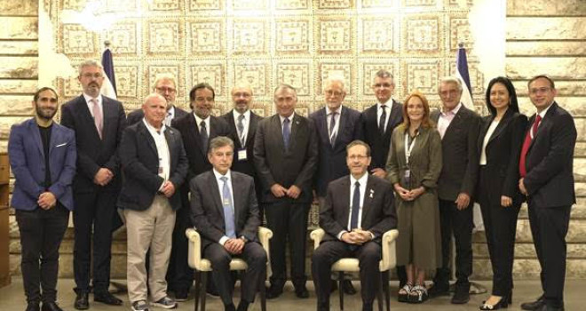 CONIB LIDERA MISSÃO DE BRASILEIROS EM ISRAEL CONIB LIDERA MISSÃO DE BRASILEIROS EM ISRAEL