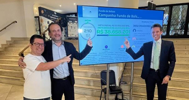Campanha do Fundo de Bolsas arrecada valor recorde de R$ 40 milhões e celebra união da comunidade judaica Campanha do Fundo de Bolsas arrecada valor recorde de R$ 40 milhões e celebra união da comunidade judaica