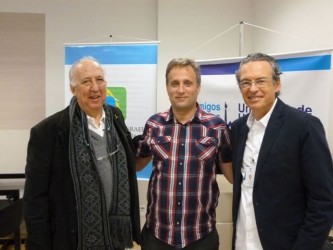 Eduardo Novogrebelski, Prof. Liran Carmel e Dr. Victor Nudelman bx